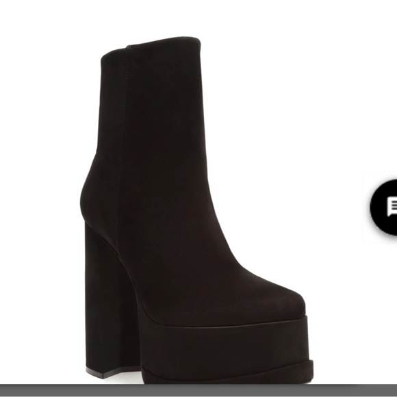 Schutz Selene Casual Nubuck Bootie black size 8.5 B - Picture 10 of 10